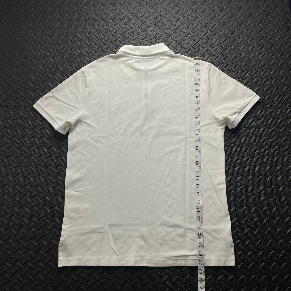 Ralph Lauren White 1/4 Zip Polo Shirt | Men’s Custom Slim Fit M / 3610