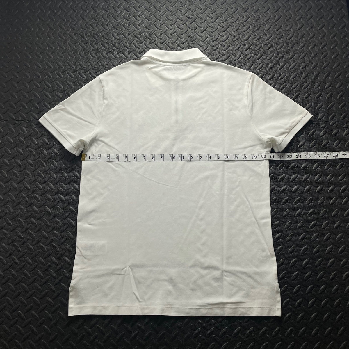 Ralph Lauren White 1/4 Zip Polo Shirt | Men’s Custom Slim Fit M / 3610