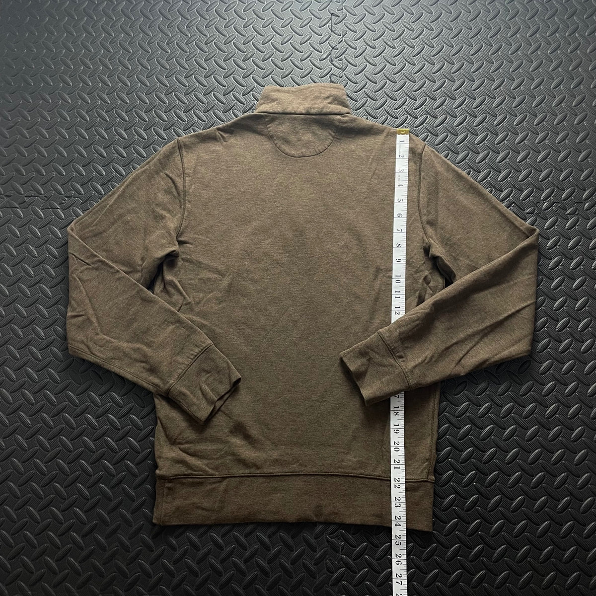 Ralph Lauren Brown 1/4 Zip Jumper | Mens Classic Fit XS / 3739