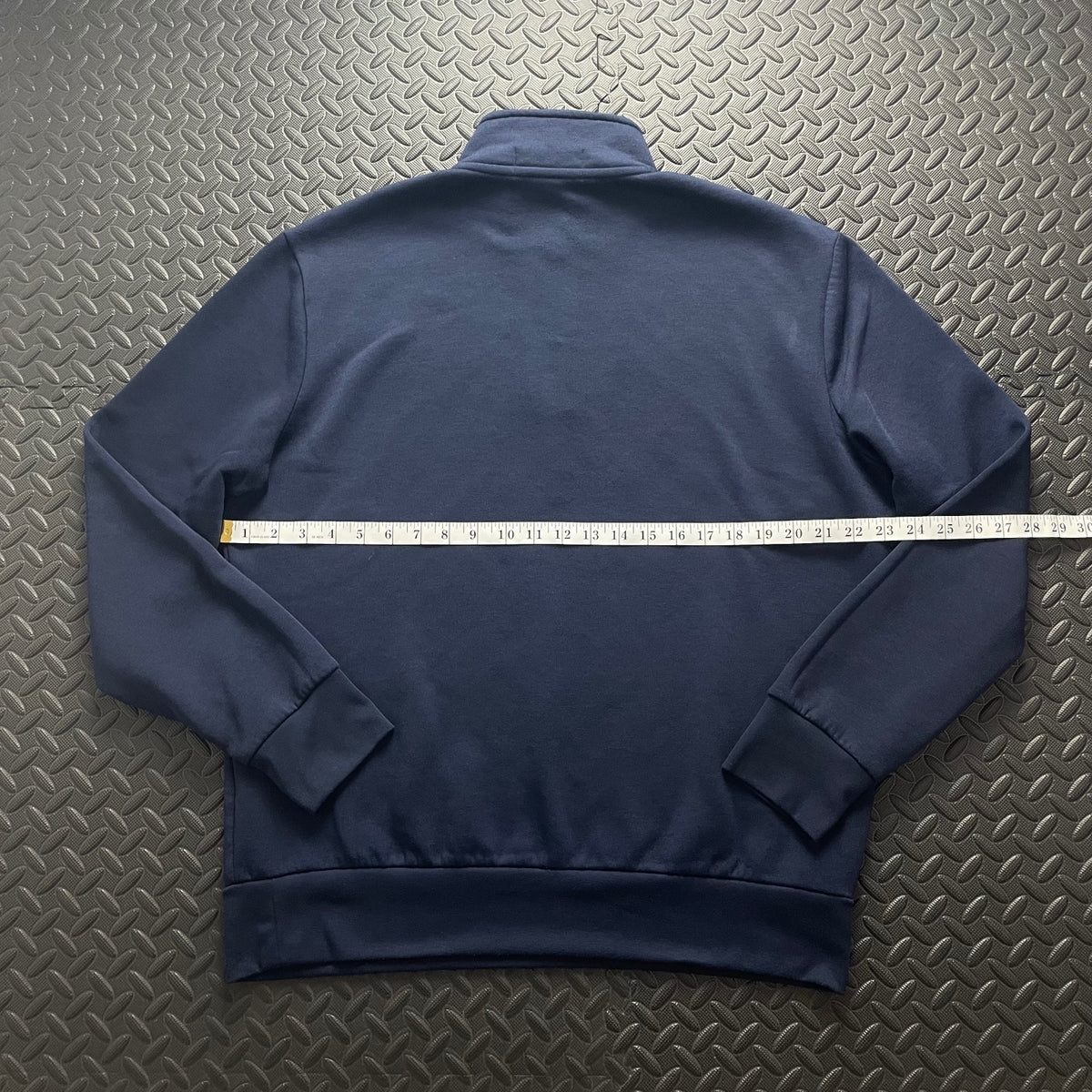 Ralph Lauren Navy 1/4 Zip Sweatshirt | Men’s Classic Fit L / 3728