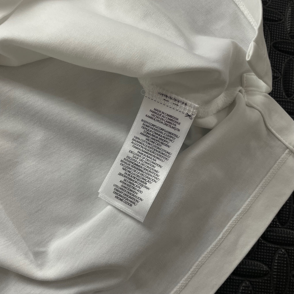 Ralph Lauren White Polo Shirt | Men’s Custom Slim Fit XL / 3721