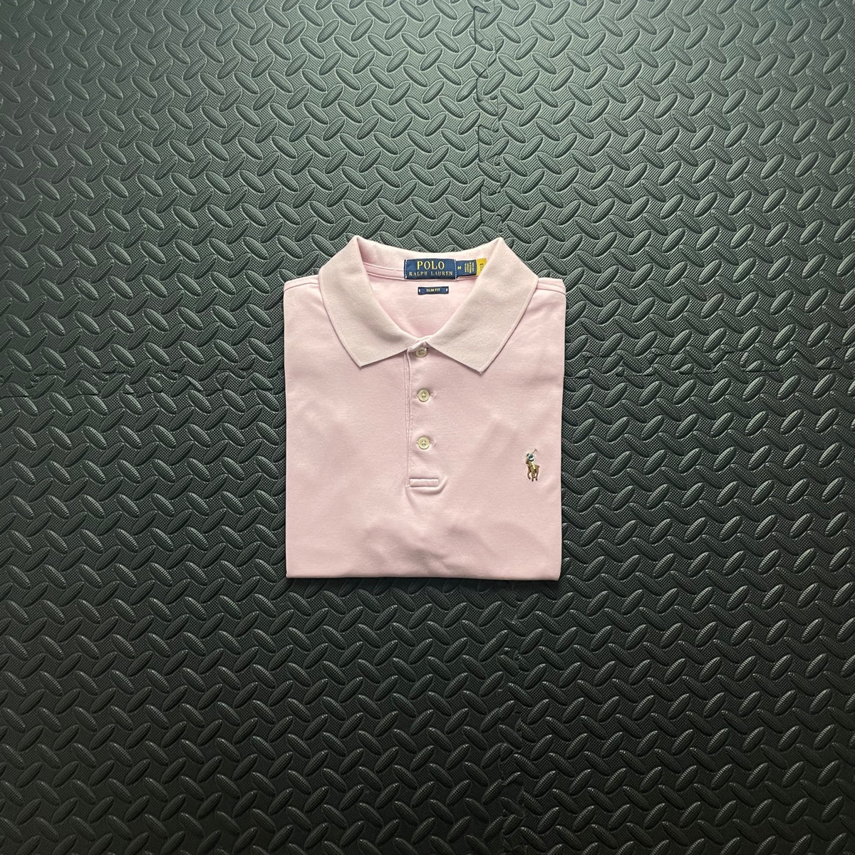 Ralph Lauren Rose Pink Polo Shirt | Men’s Slim Fit M / 3565