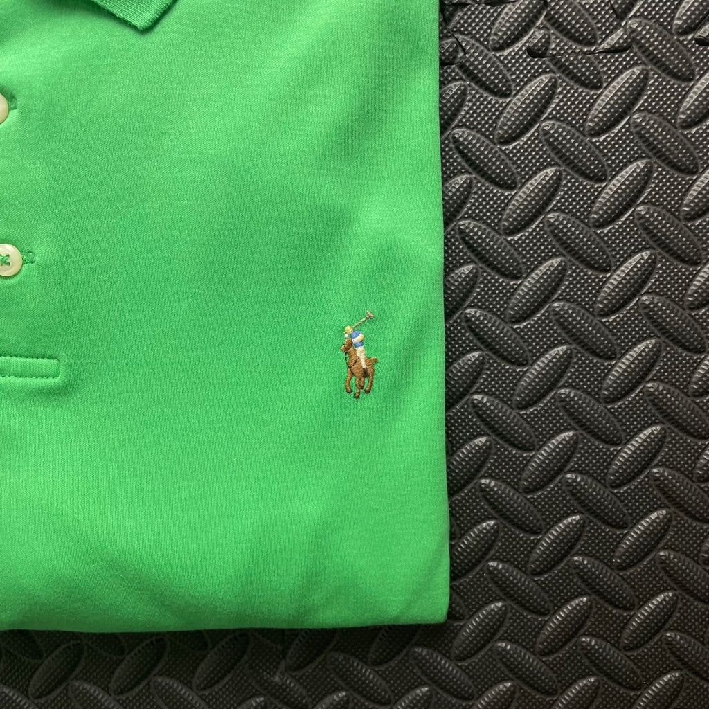 Ralph Lauren Green Polo Shirt | Men’s Custom Slim Fit XL / 3658