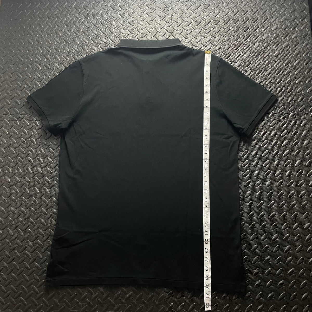 Ralph Lauren Black 1/4 Zip Polo Shirt | Men’s Custom Slim Fit XL / 3798