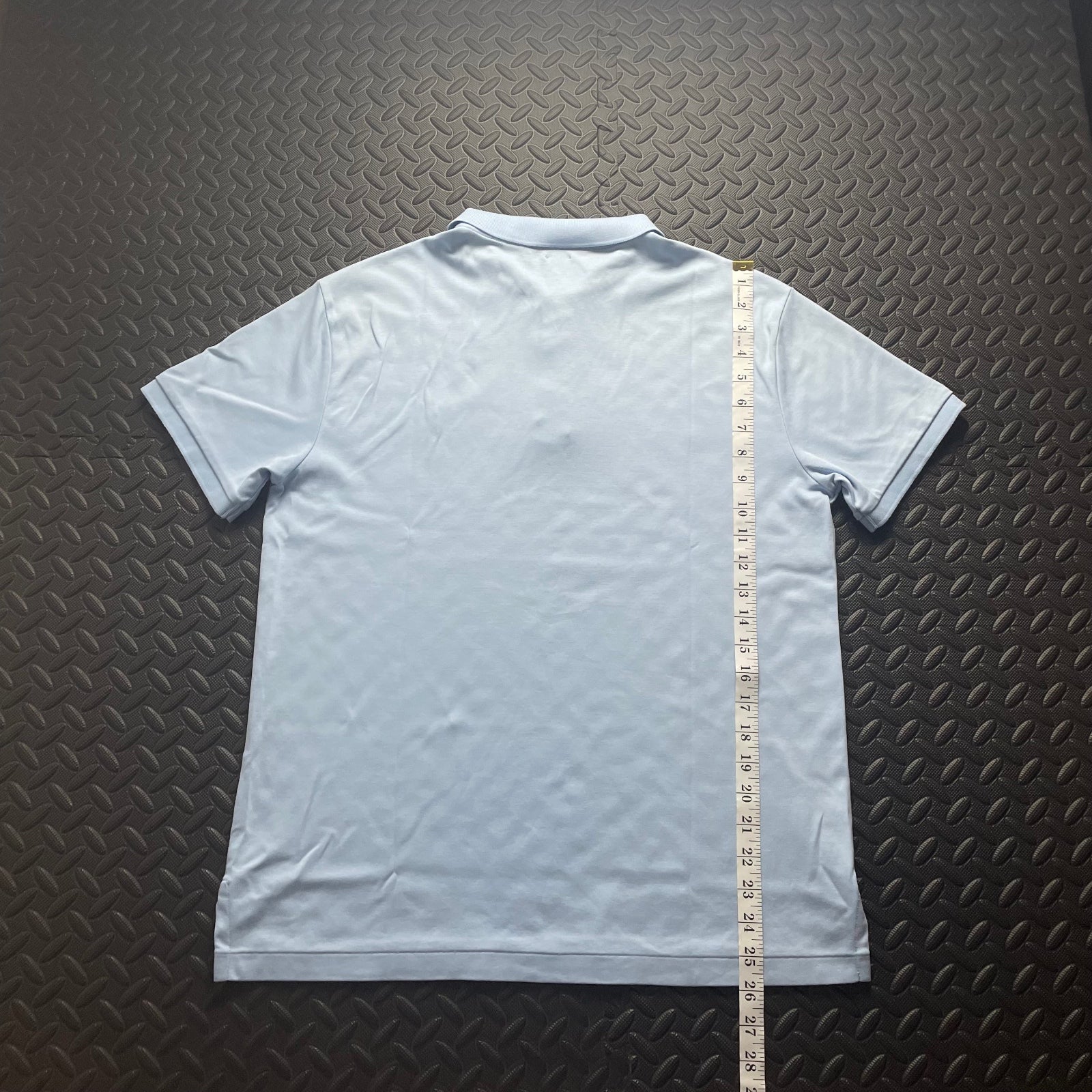 Ralph Lauren Light Blue Polo Shirt | Men’s Slim Fit L / 3398