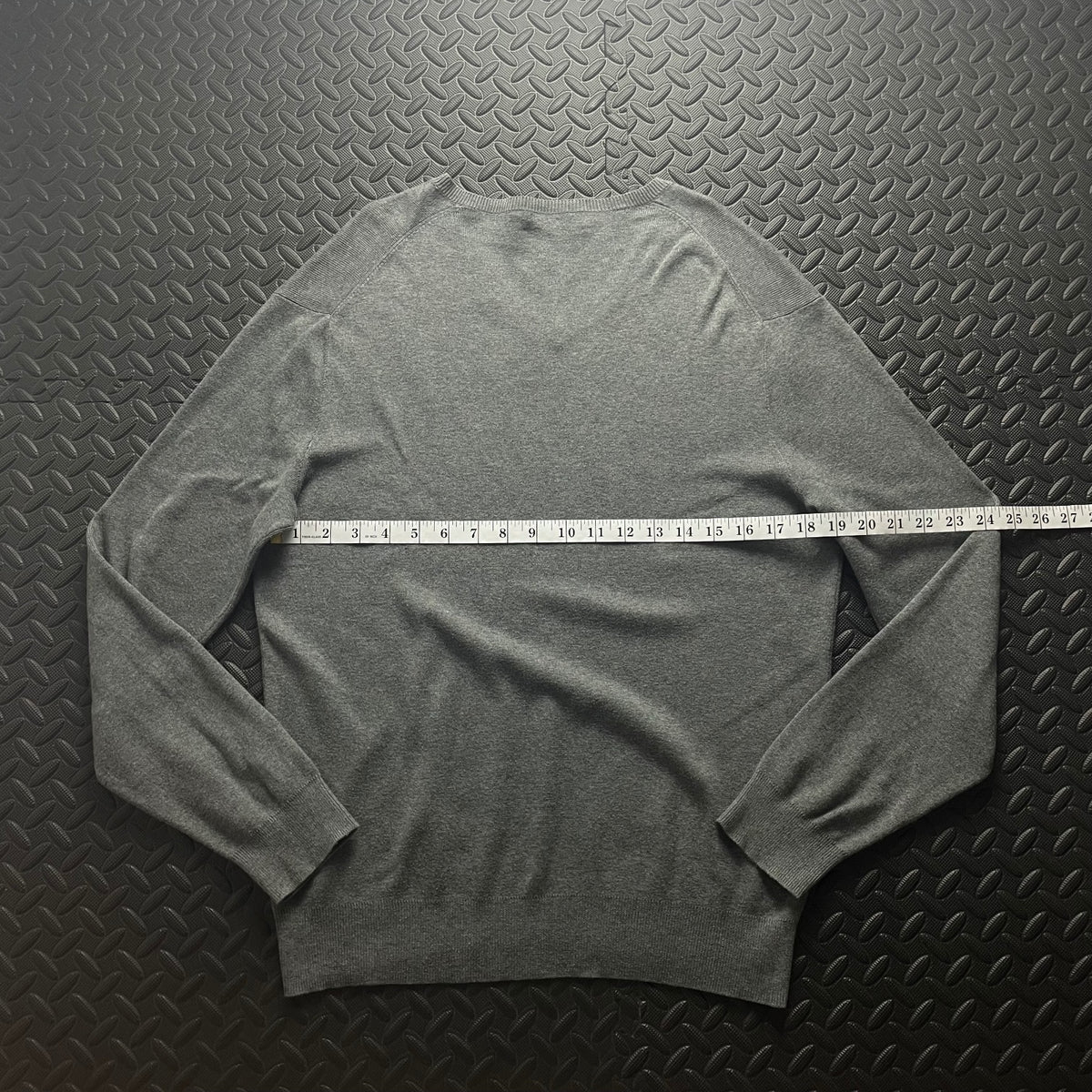 Ralph Lauren Grey V-Neck Jumper | Men’s Classic Fit S / 3783