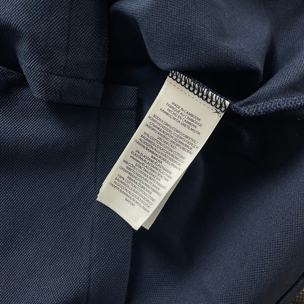 Ralph Lauren Navy 1/4 Zip Polo Shirt | Men’s Custom Slim Fit M / 3620