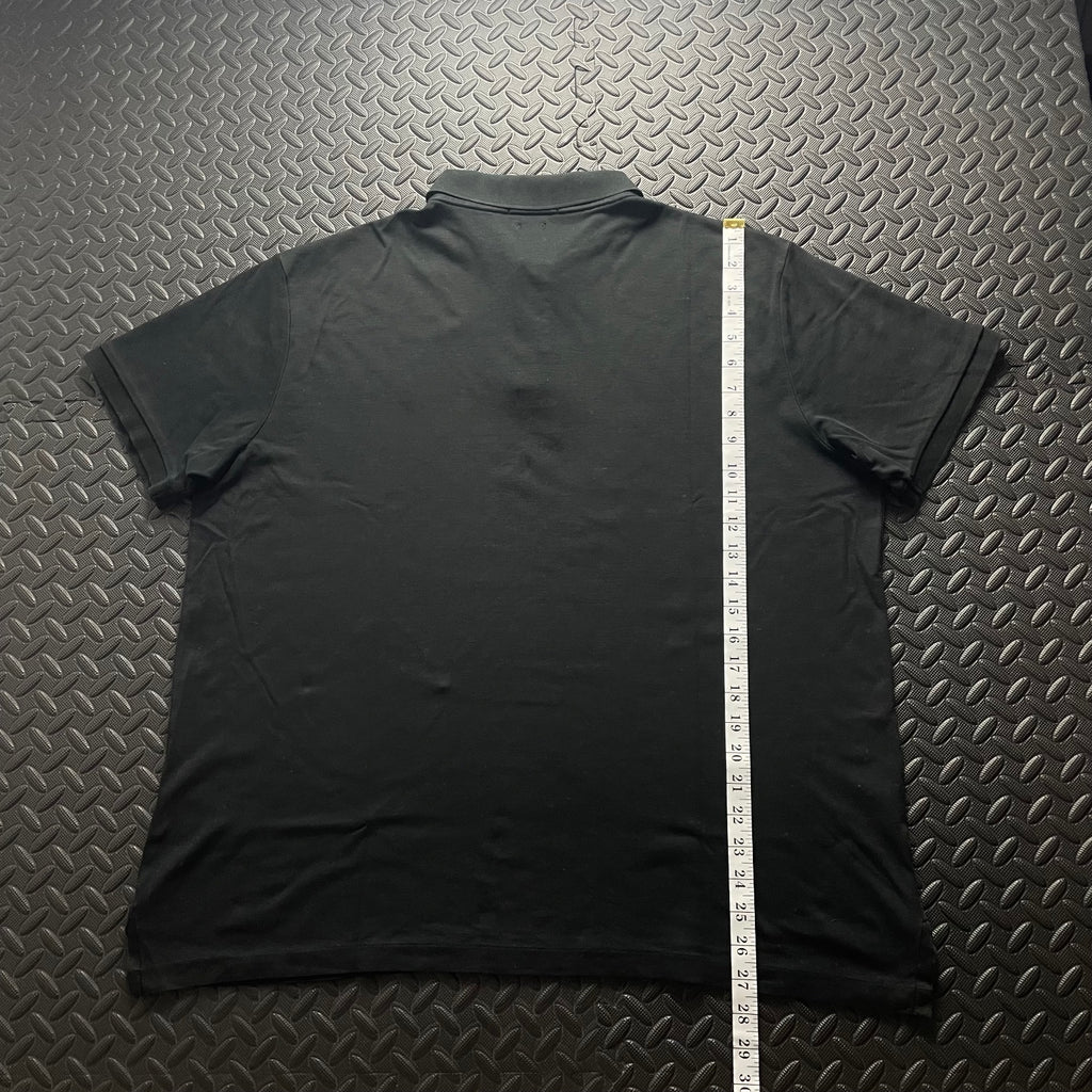 Ralph Lauren Black Polo Shirt | Men’s Slim Fit XXL / 3793