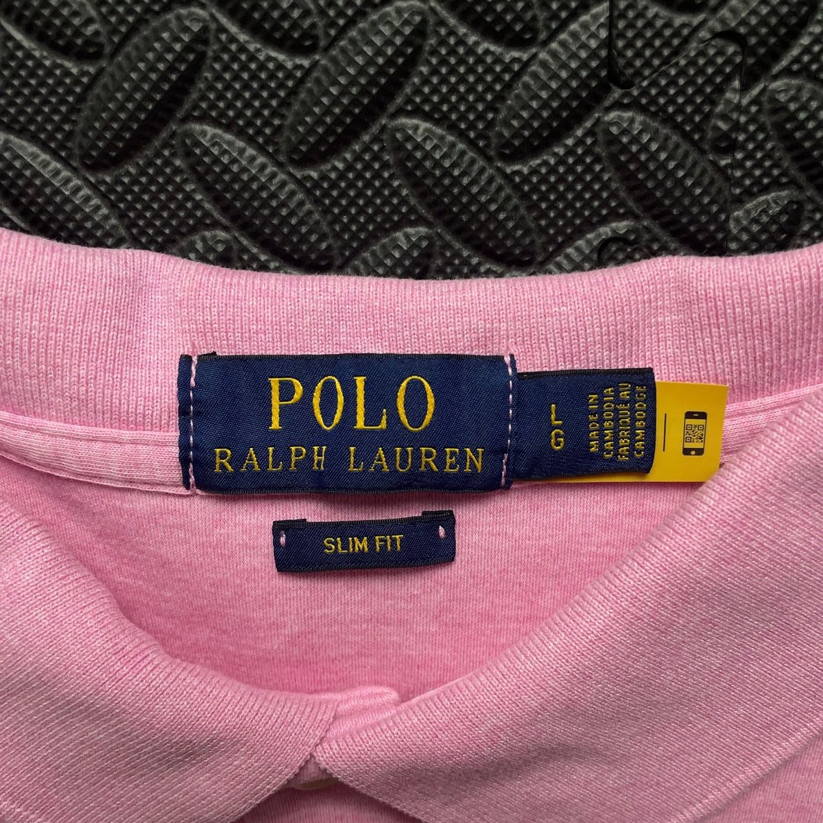 Ralph Lauren Rose Pink Polo Shirt | Men’s Slim Fit L