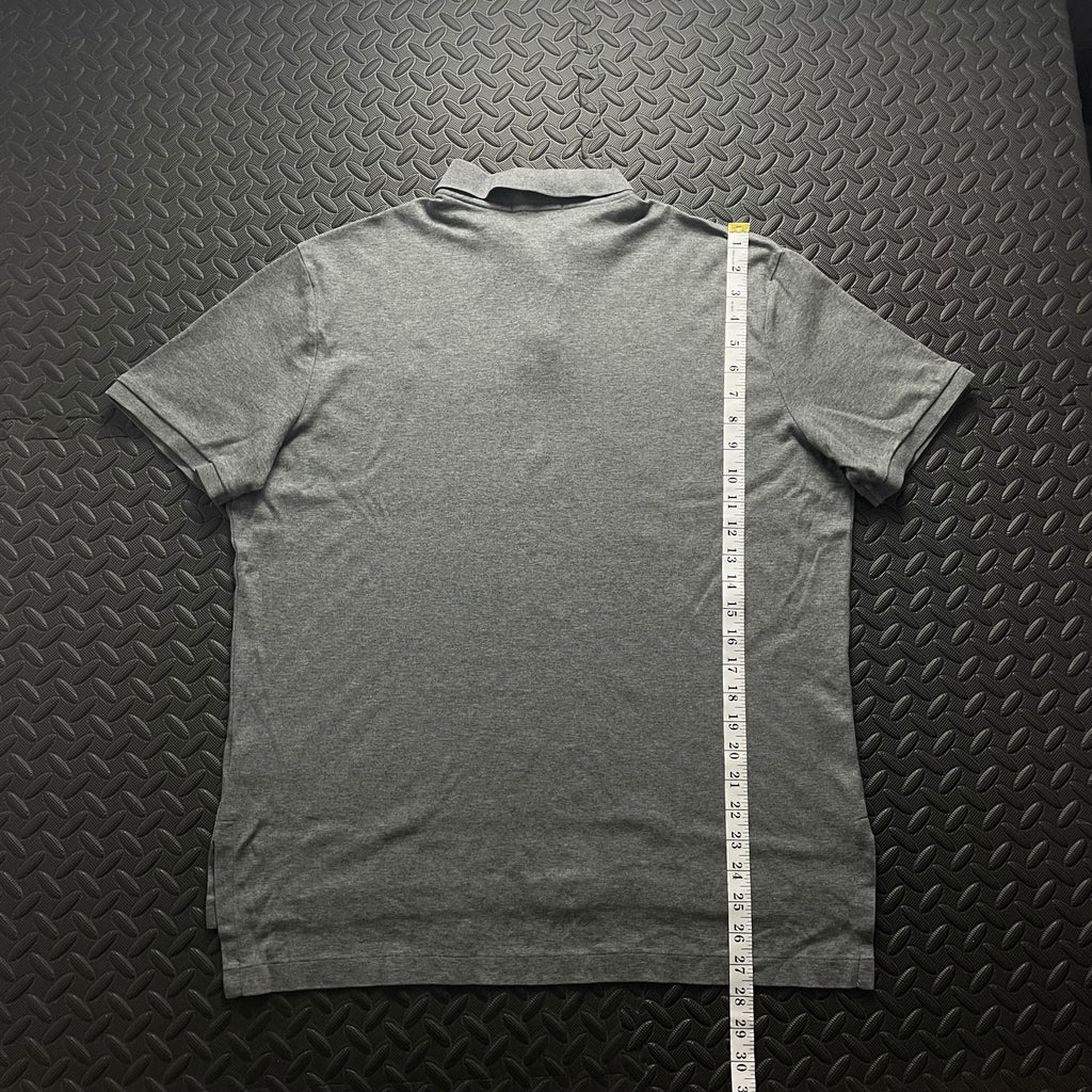 Ralph Lauren Grey Polo Shirt | Men’s Classic Fit L / 3427