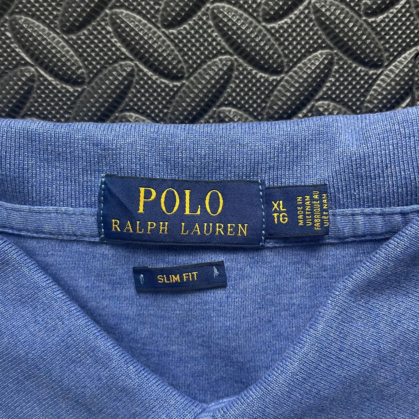 Ralph Lauren Blue Polo Shirt | Men’s Slim Fit XL / 3404