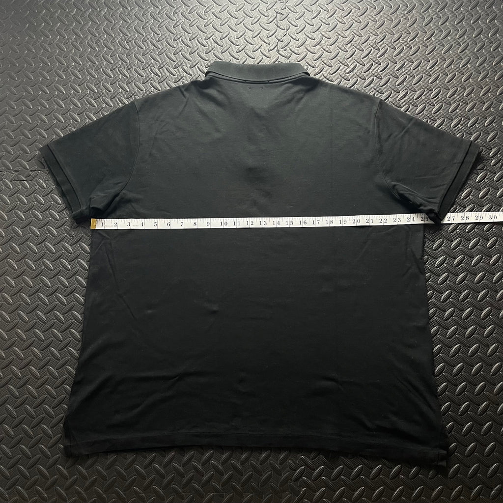 Ralph Lauren Black Polo Shirt | Men’s Slim Fit XXL / 3793