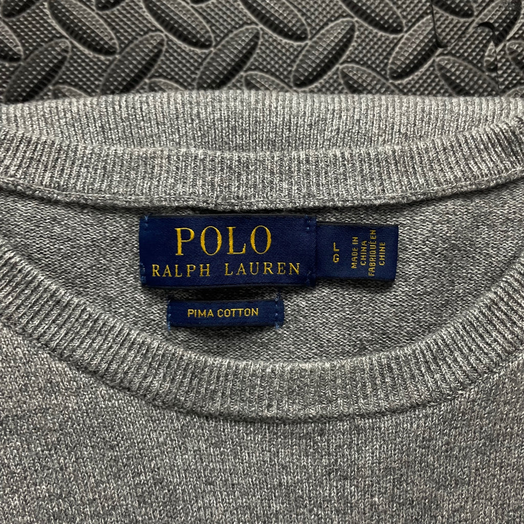 Ralph Lauren Grey Crewneck Jumper | Men’s Classic Fit L / 3781