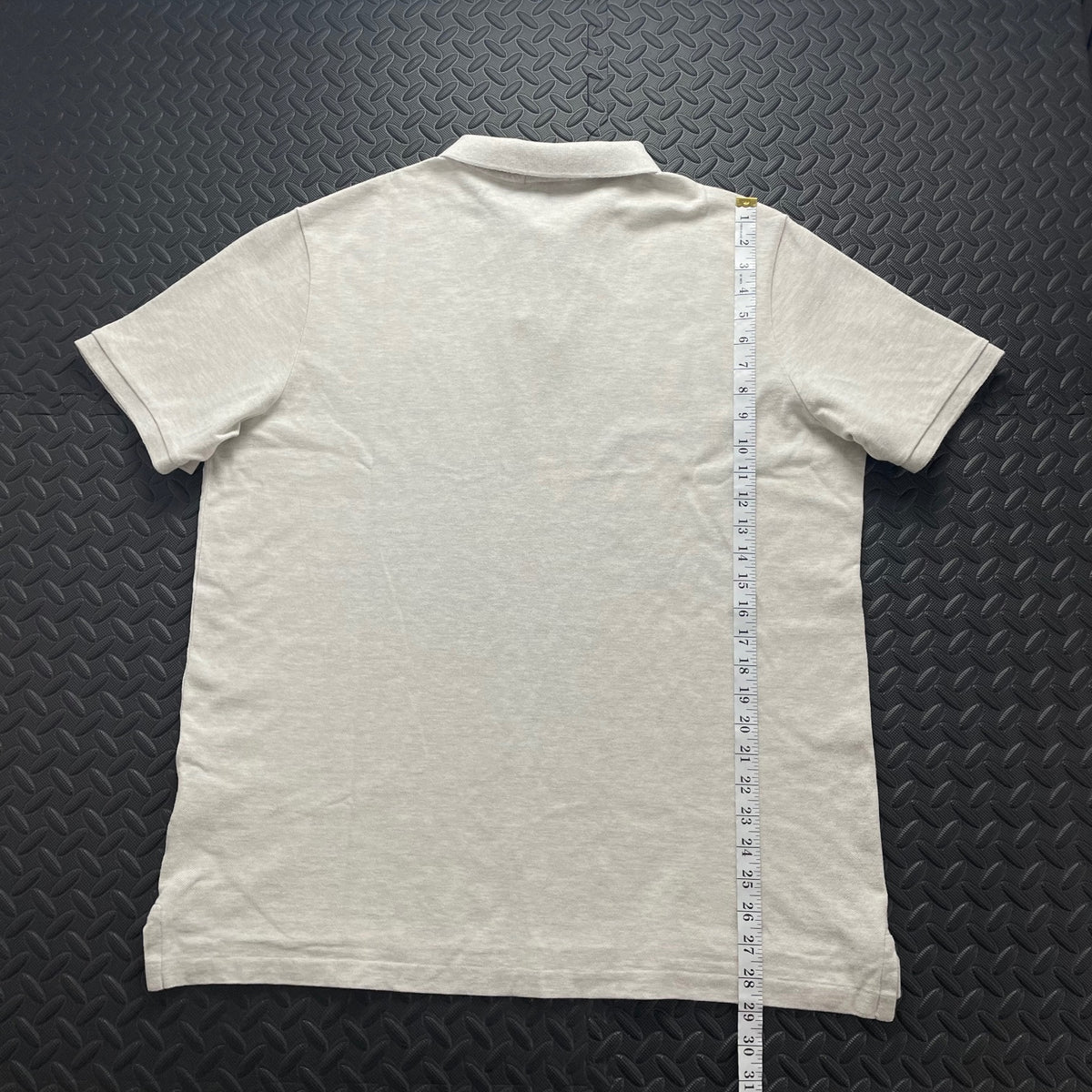 Ralph Lauren Beige Polo Shirt | Men’s Classic Fit XL / 3719