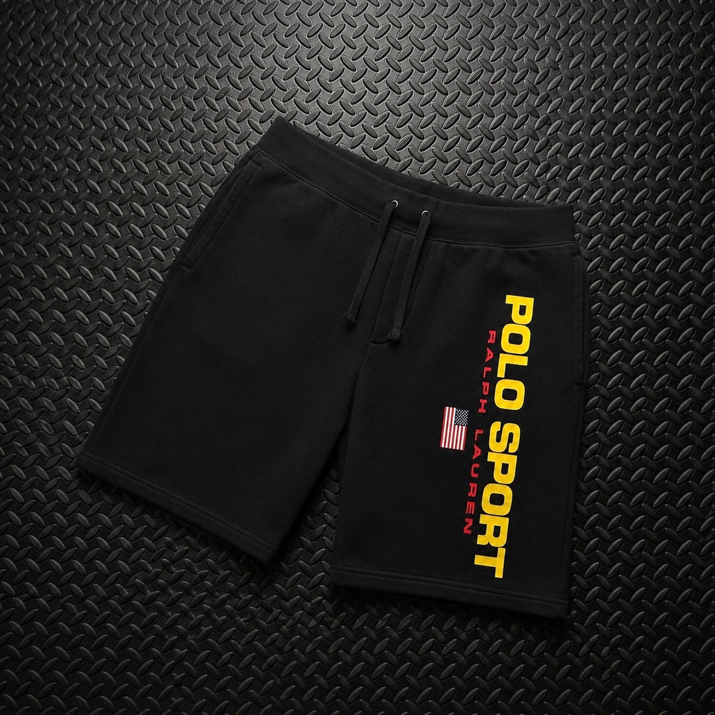 Ralph Lauren Black Shorts | Men’s S | Polo Sport / 3371