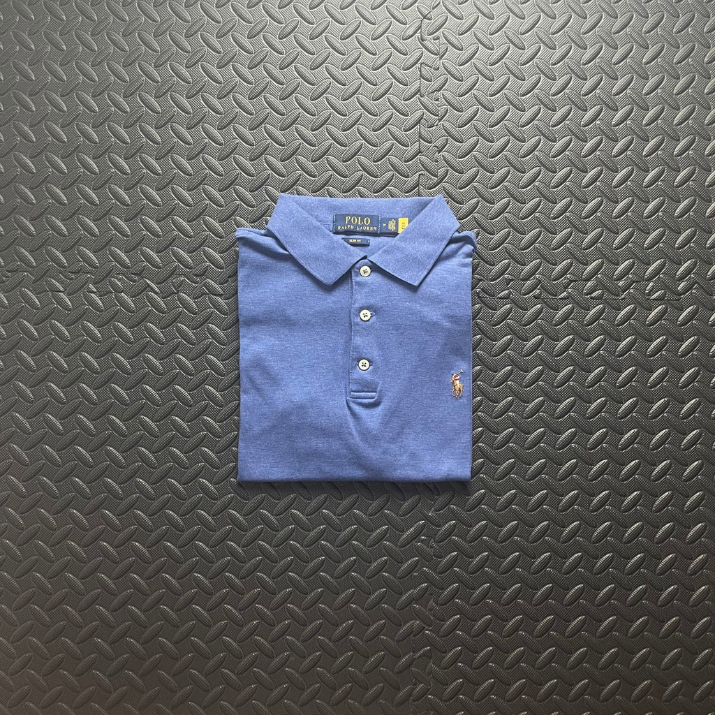 Ralph Lauren Blue Polo Shirt | Men’s Slim Fit M / 3405