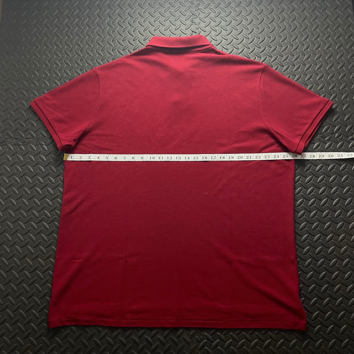 Ralph Lauren Burgundy Red Polo Shirt | Men’s Custom Slim Fit XXL / 3747