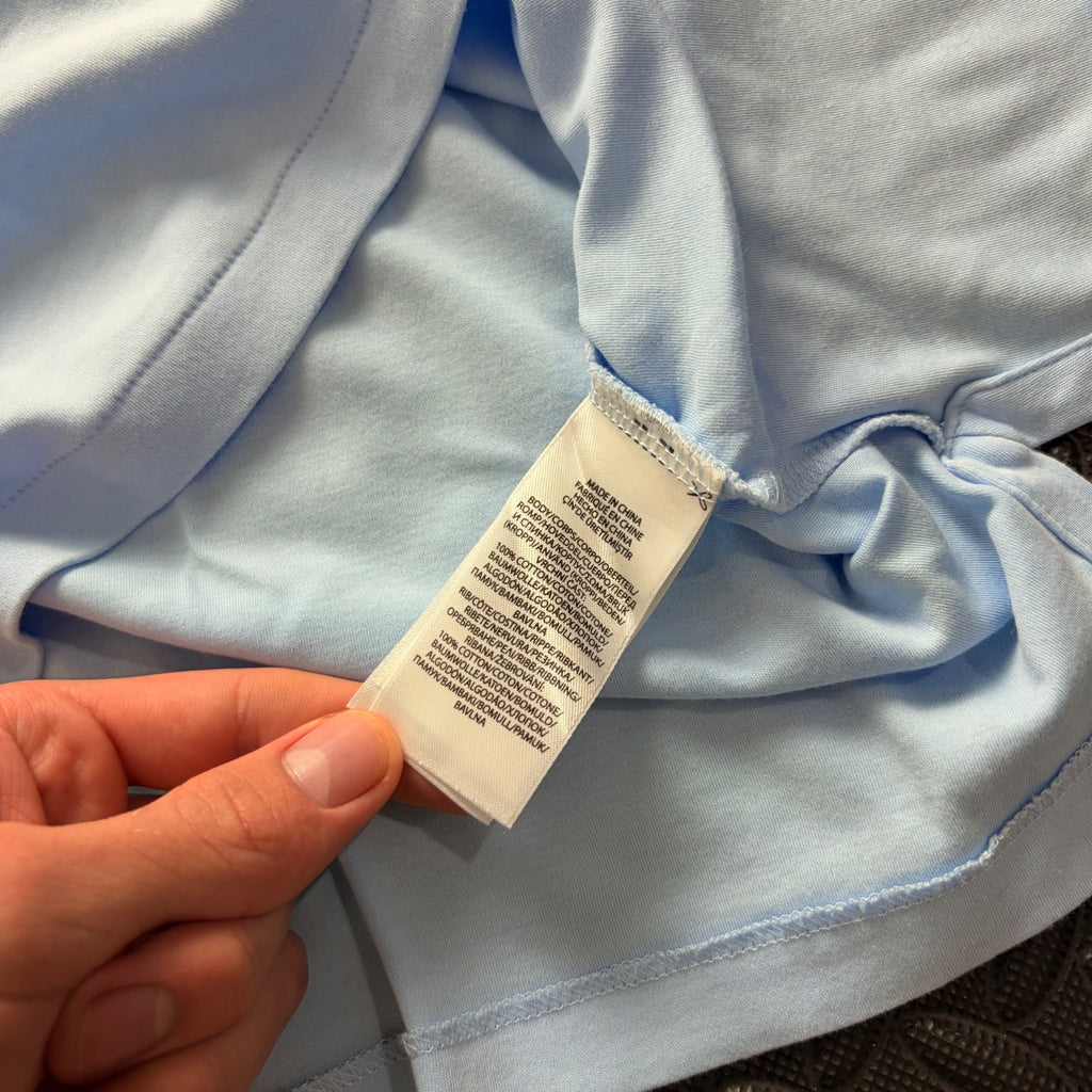 Ralph Lauren Light Blue Polo Shirt | Men’s Slim Fit XXL / 3855