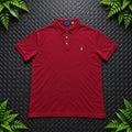 Ralph Lauren Red Polo Shirt | Men’s Slim Fit L / 3649