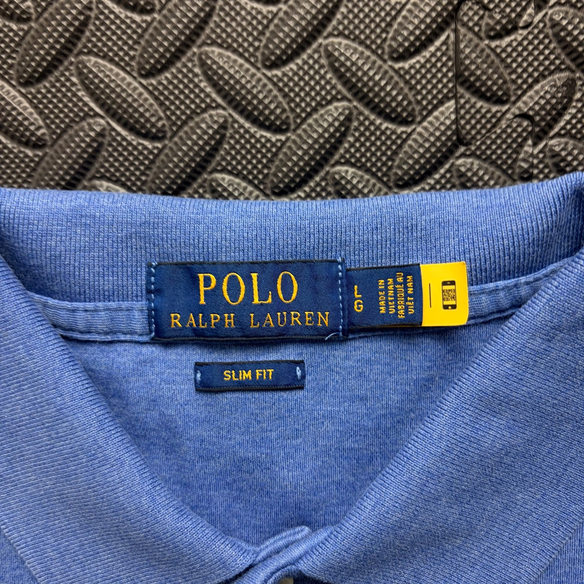 Ralph Lauren Blue Polo Shirt | Men’s Slim Fit L / 3869
