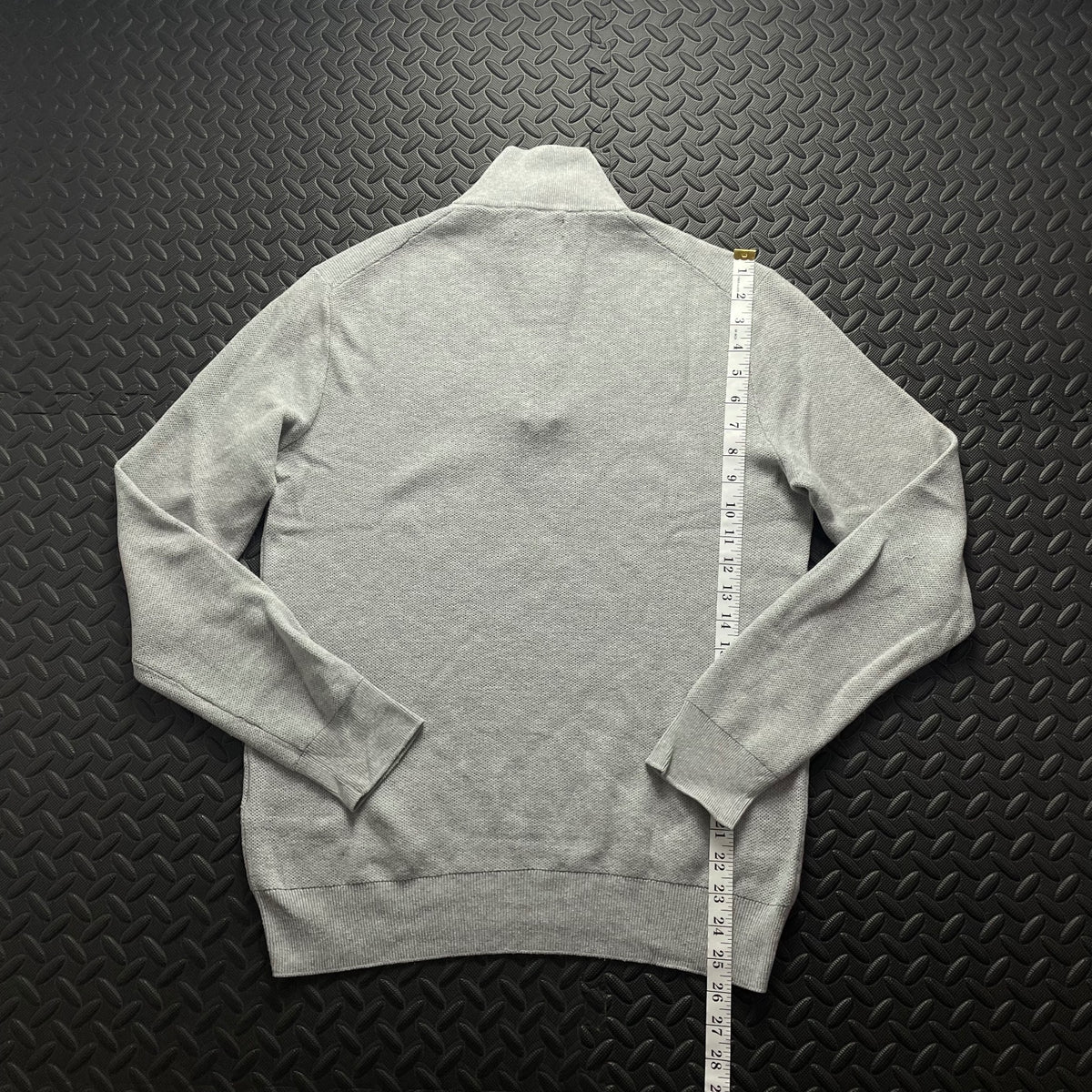 Ralph Lauren Grey 1/4 Zip Jumper | Mens Classic Fit M / 3731