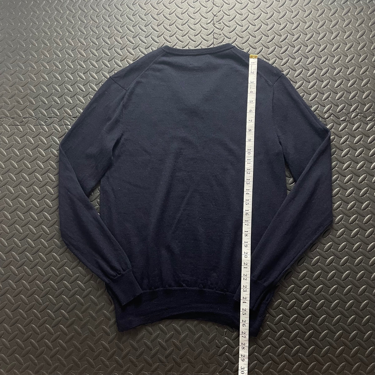 Ralph Lauren Navy V-Neck Jumper | Men’s Classic Fit S | 3769