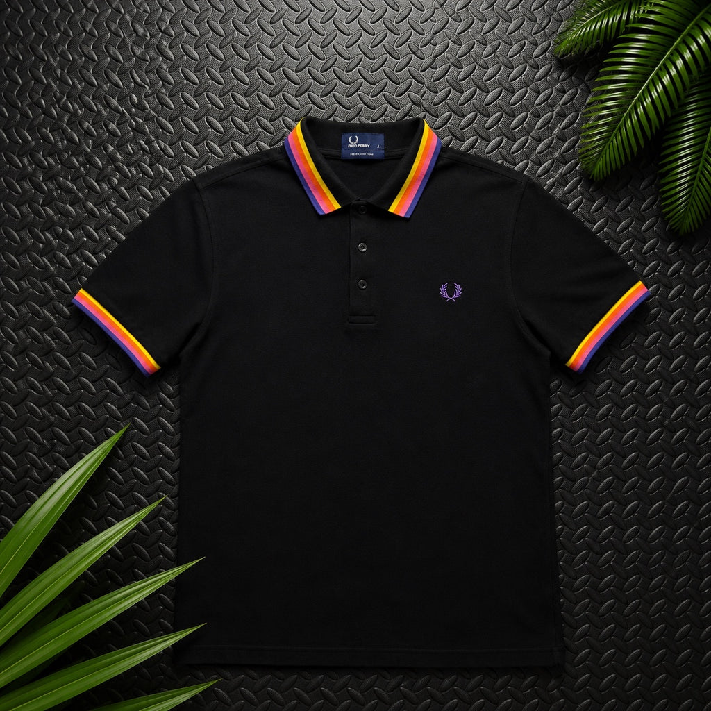 Fred Perry Black Polo Shirt | Men’s S / 3436