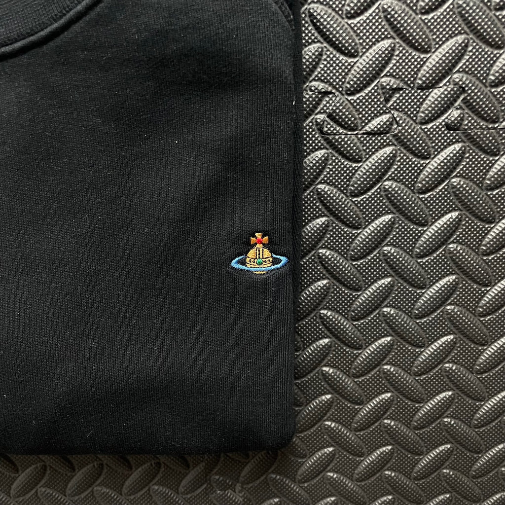 Vivienne Westwood Black Crewneck Sweatshirt | Men’s Slim Fit S / 3688