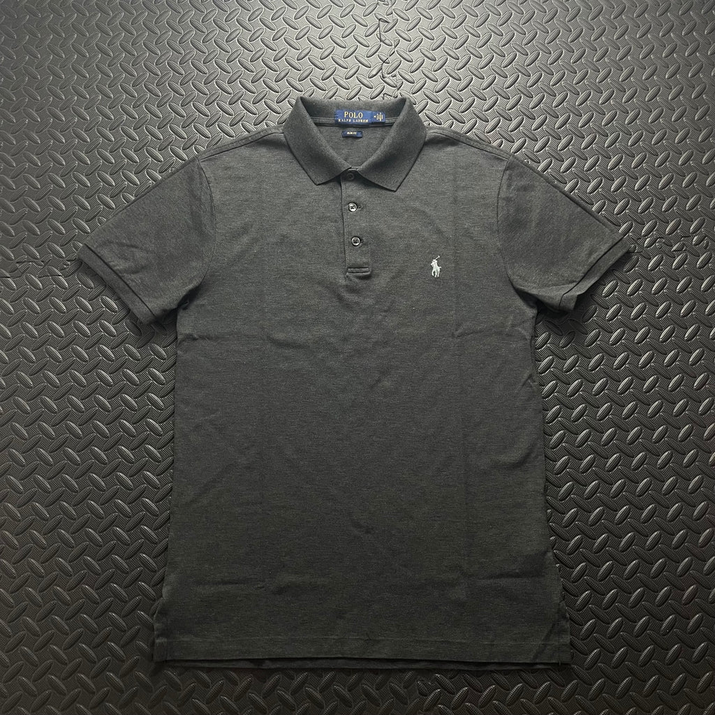 Ralph Lauren Grey Polo Shirt | Men’s Slim Fit M / 3432