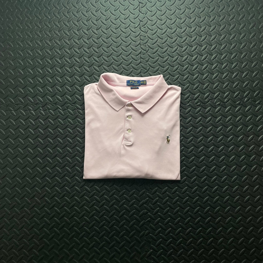 Ralph Lauren Pink Polo Shirt | Men’s Classic Fit XXL / 3746