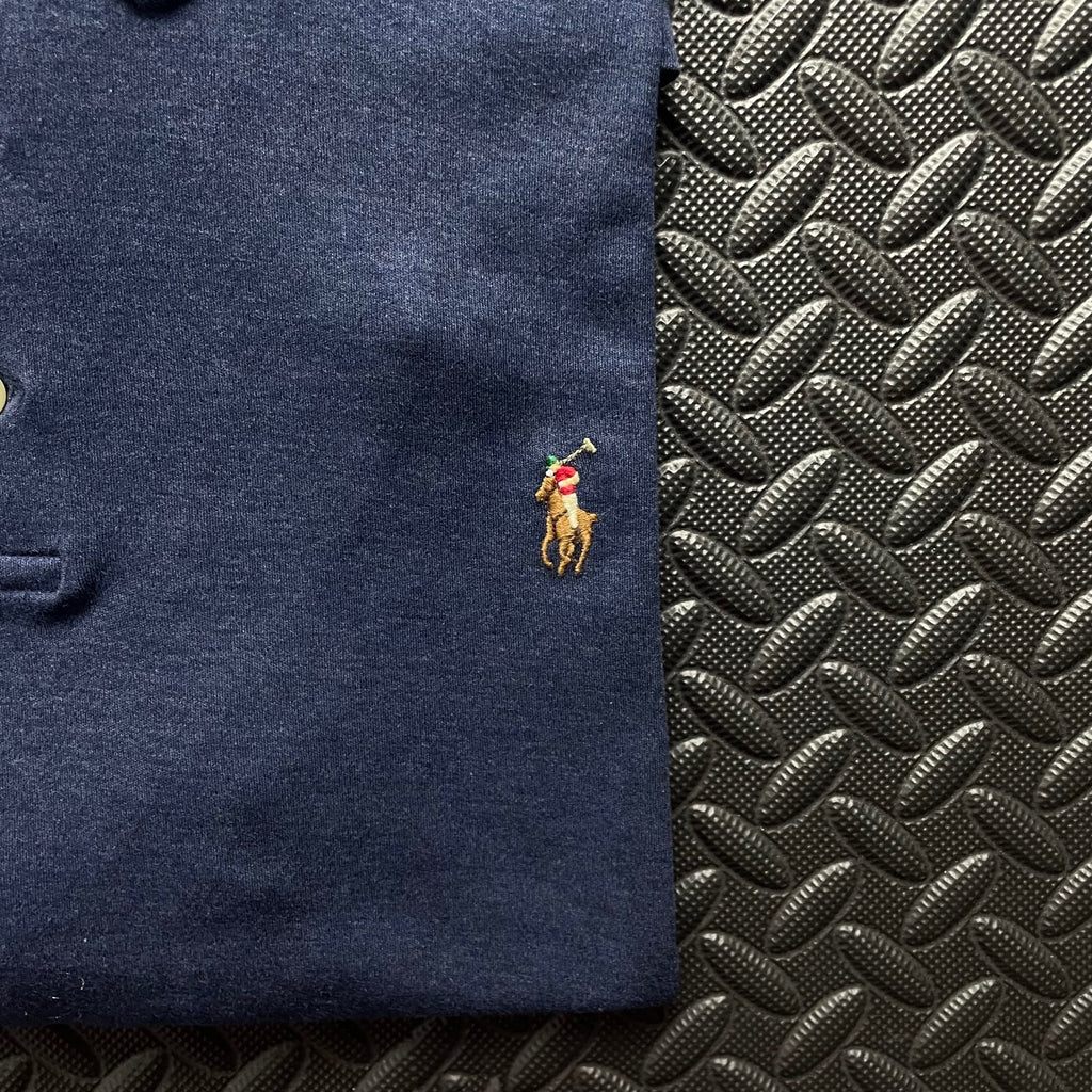 Ralph Lauren Navy Polo Shirt | Men’s Slim Fit XL / 3635
