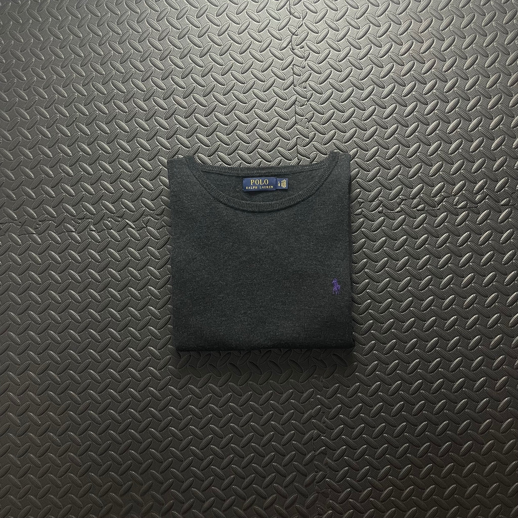 Ralph Lauren Grey Crewneck Jumper | Men’s Classic Fit L / 3777