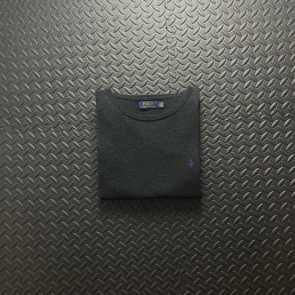 Ralph Lauren Grey Crewneck Jumper | Men’s Classic Fit L / 3777