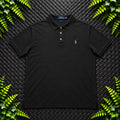 Ralph Lauren Black Polo Shirt | Men’s Classic Fit XL