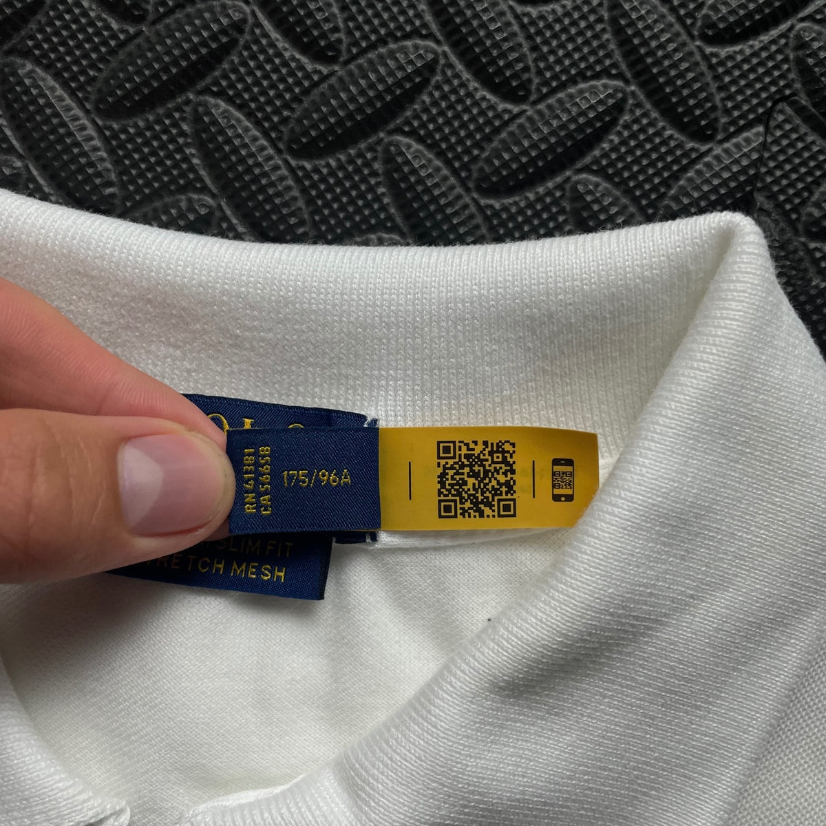 Ralph Lauren White 1/4 Zip Polo Shirt | Men’s Custom Slim Fit M / 3610