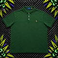 Ralph Lauren Dark Green Polo Shirt | Men’s Slim Fit XL / 3814