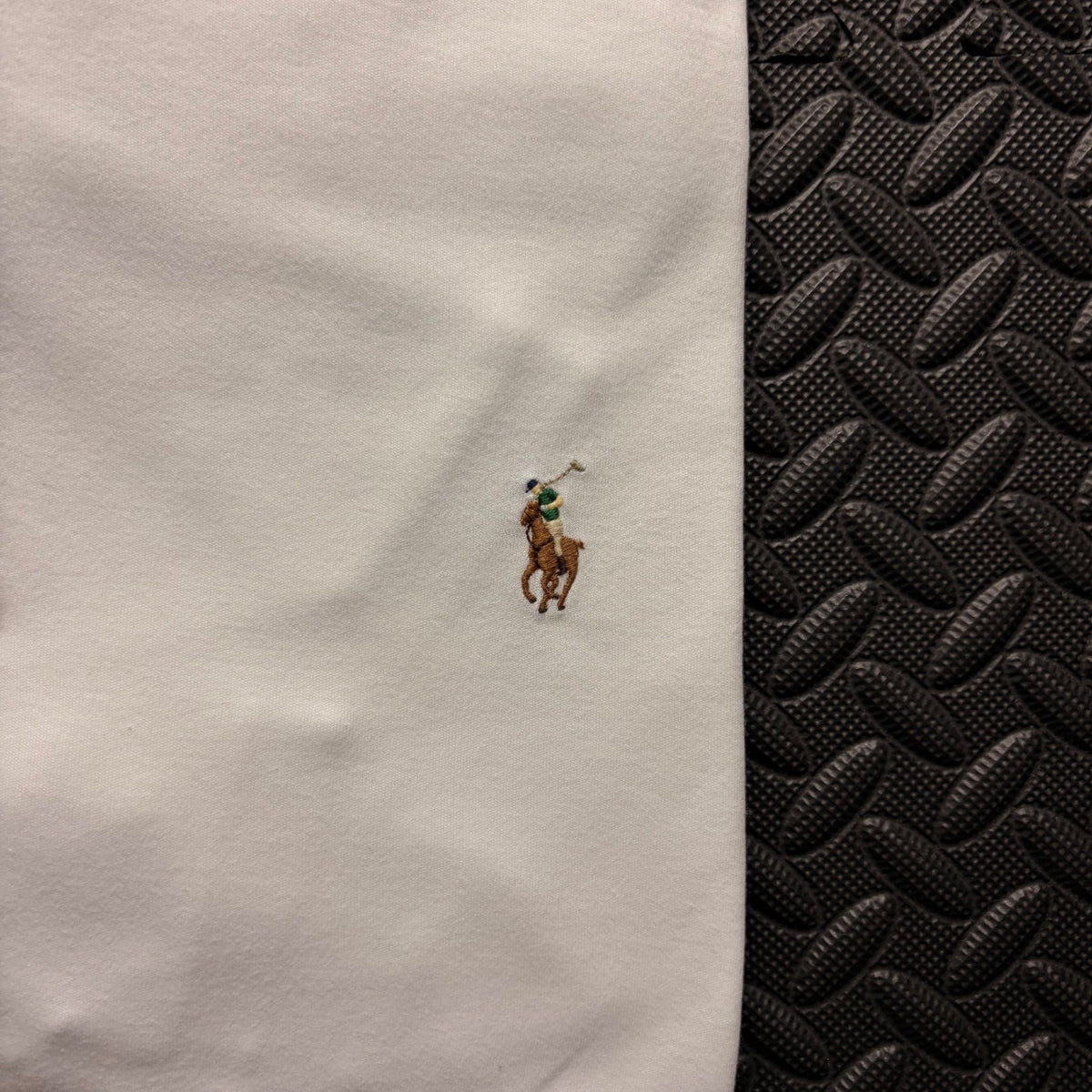 Ralph Lauren White Polo Shirt | Men’s Custom Slim Fit XL / 3862