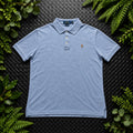Ralph Lauren Light Blue Polo Shirt | Men’s Classic Fit L / 3618
