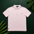 Ralph Lauren Rose Pink Polo Shirt | Men’s Slim Fit L / 3435