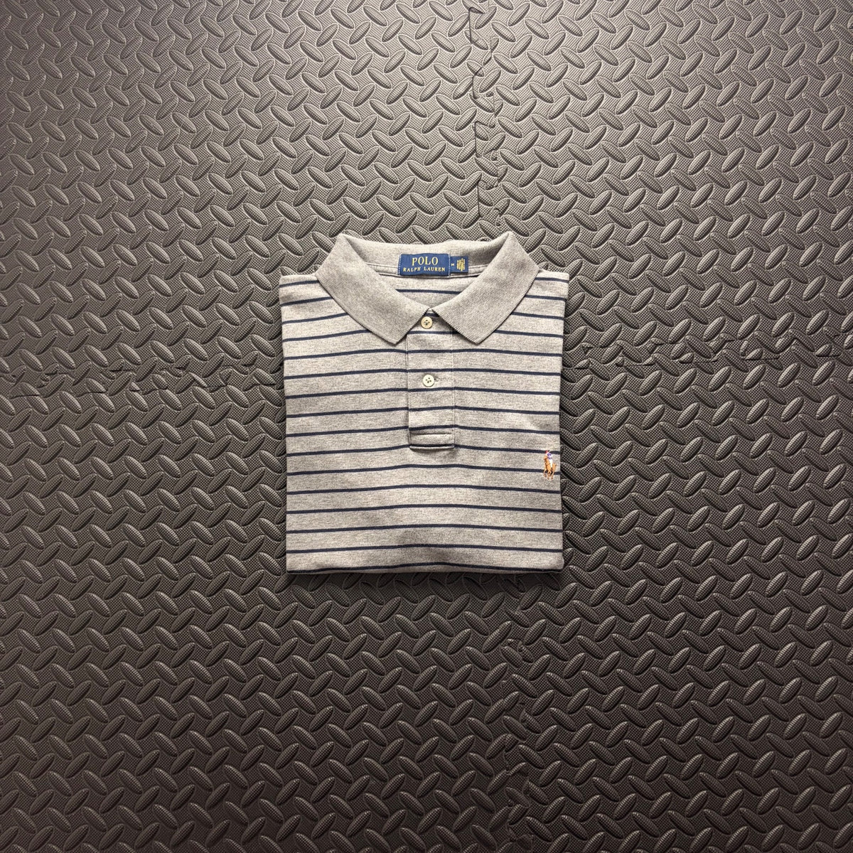 Ralph Lauren Grey Polo Shirt | Men’s Classic Fit M / 3808