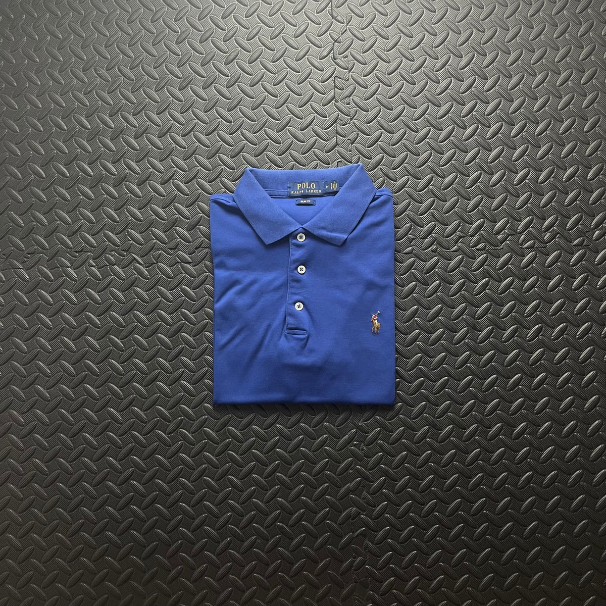 Ralph Lauren Blue Polo Shirt | Men’s Slim Fit M / 3550