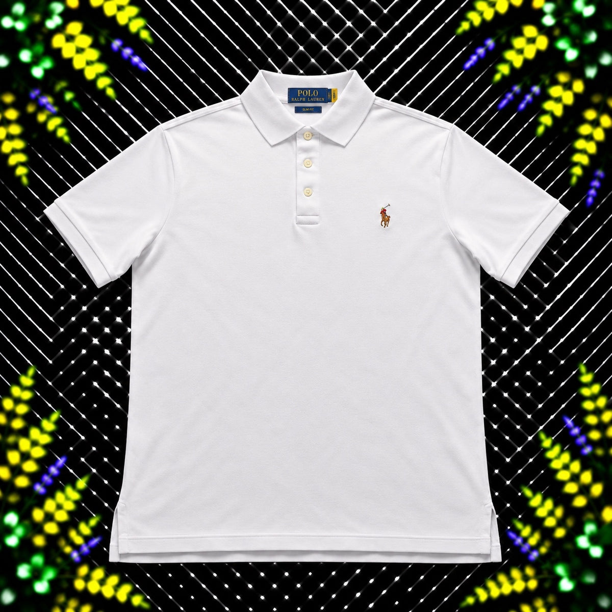 Ralph Lauren White Polo Shirt | Men’s Classic Fit S / 3803