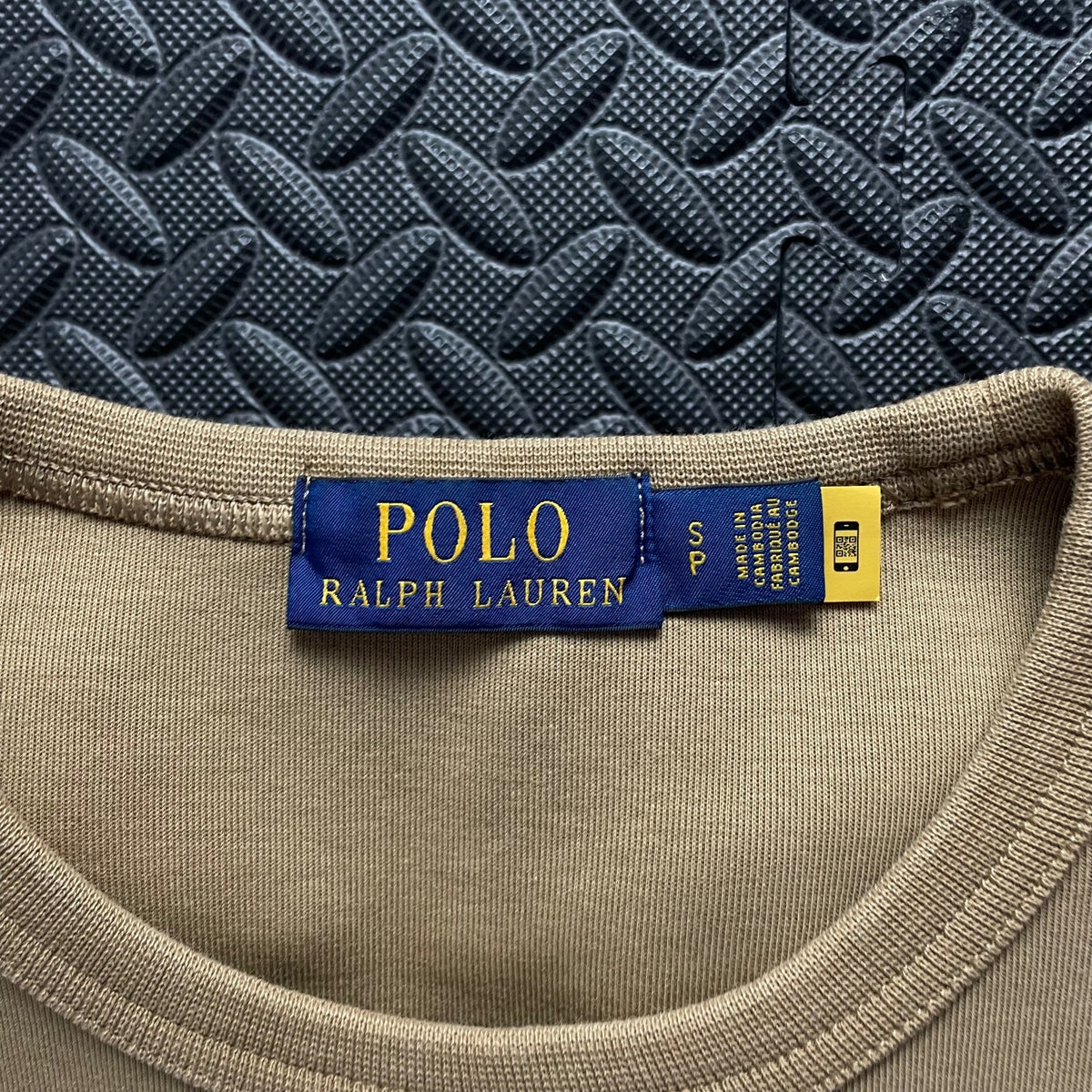Ralph Lauren Beige Crewneck Sweatshirt | Men’s Classic Fit S / 3765
