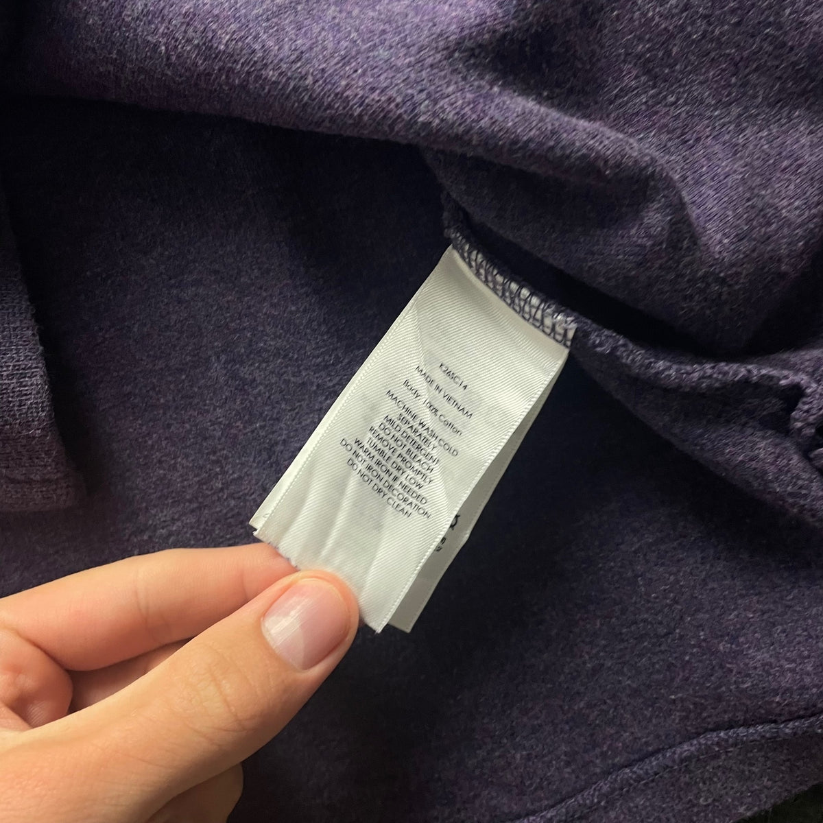 Ralph Lauren Purple 1/4 Zip Jumper | Mens Classic Fit M / 3784