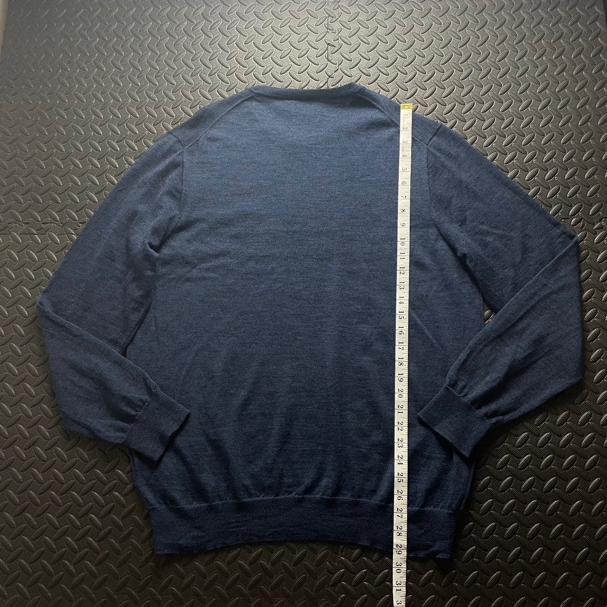 Ralph Lauren Navy Blue Crewneck Jumper | Men’s Slim Fit XXL / 3786