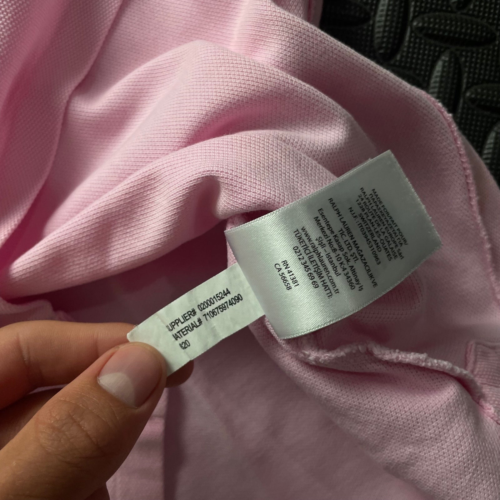 Ralph Lauren Rose Pink Polo Shirt | Men’s Custom Slim Fit M / 3440