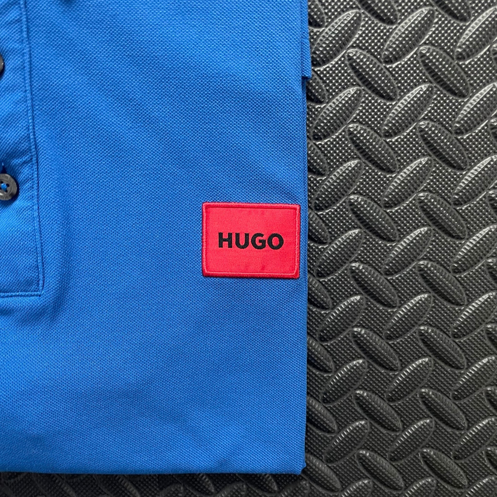 Hugo Boss Blue Polo Shirt | Men’s Slim Fit M / 3708