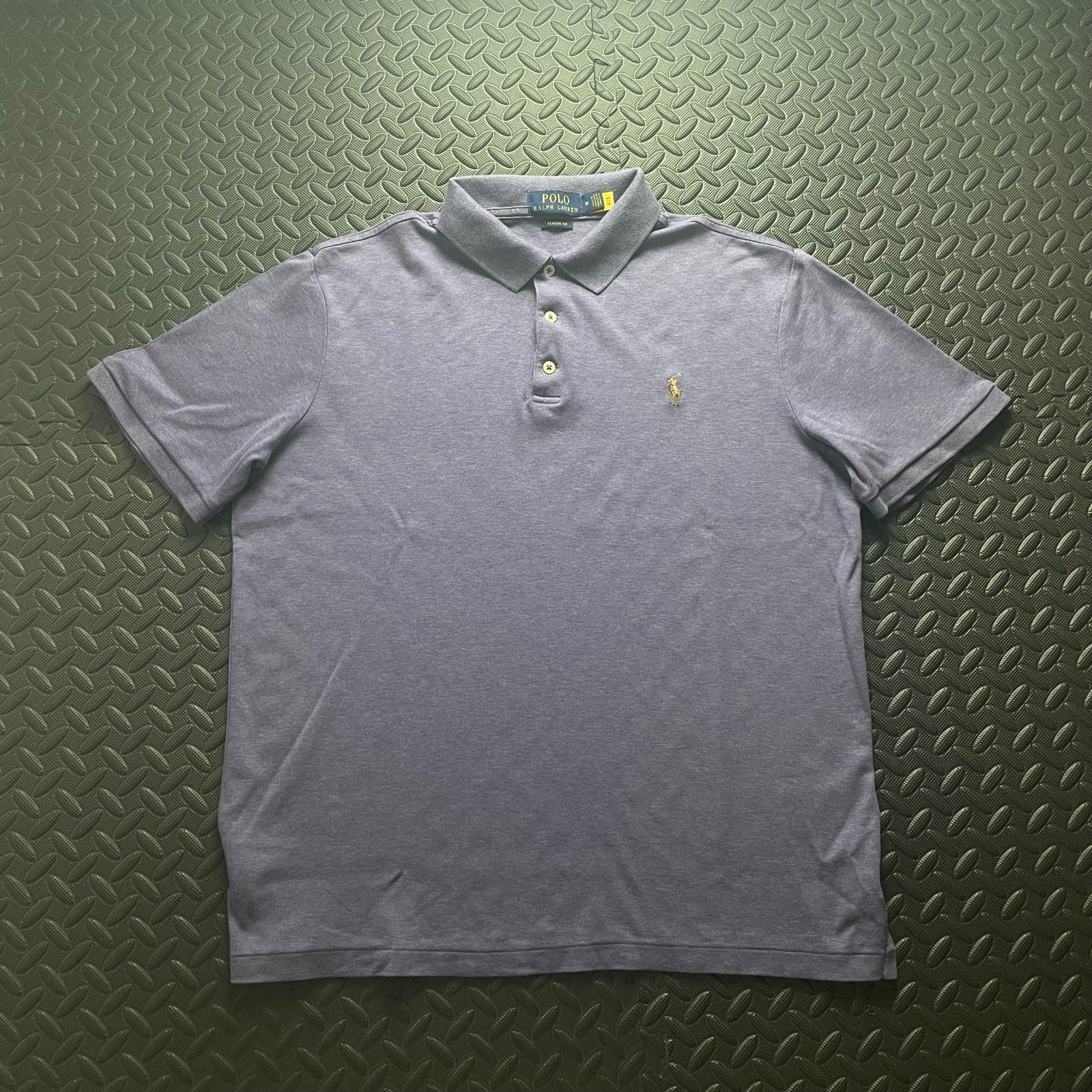 Ralph Lauren Purple Polo Shirt | Men’s Classic Fit M / 3395