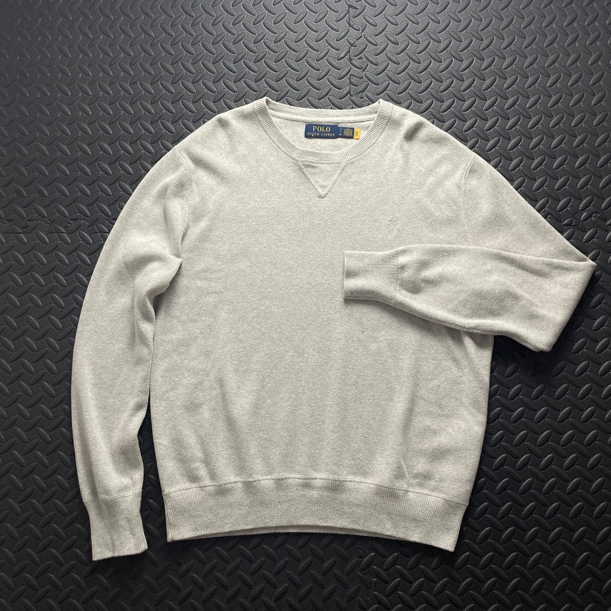 Ralph Lauren Cream Crewneck Jumper | Men’s Classic Fit S / 3770
