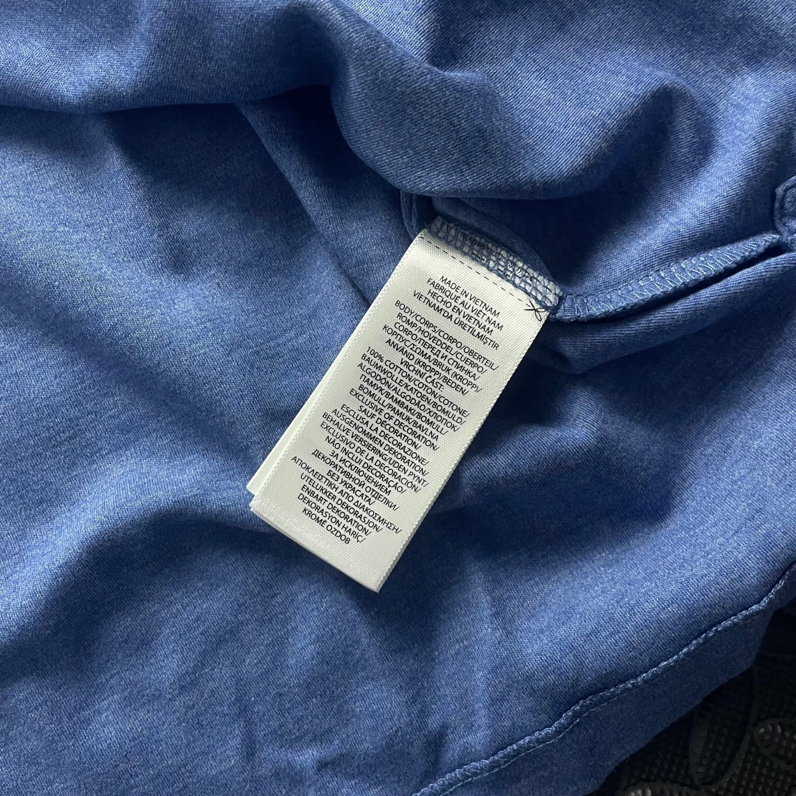 Ralph Lauren Blue Polo Shirt | Men’s Slim Fit XL / 3404